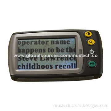Handheld Video Magnifier with 4.3-inch LCD Screen and 7 Color Modes